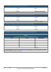 Form LA15 Part B Reduction of Rent or Instalment Application (Residential Leases Only) - Queensland, Australia, Page 4