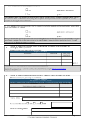 Form LA04 Part B Approval to Transfer Application - Queensland, Australia, Page 3
