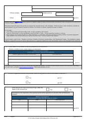 Form LA04 Part B Approval to Transfer Application - Queensland, Australia, Page 4