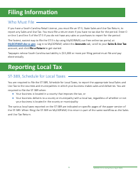 Instructions for Form ST-3 State Sales and Use Tax Return - South Carolina, Page 3