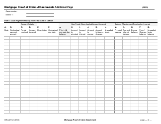 Official Form 410A Mortgage Proof of Claim Attachment, Page 2