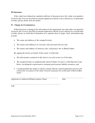 Form Supreme-25 Annual Nonprofit Registration Statement - Rhode Island, Page 2