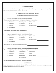 Office of Court Adr Roster Application - Maine, Page 5