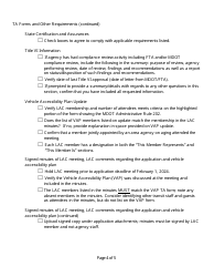 Jarc Application Checklist - Michigan, Page 4