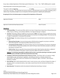 Small Boat Storage Permit With Non-commercial Fee - Redoubt Bay Critical Habitat Area and Trading Bay State Game Refuge - Alaska, Page 2