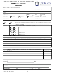Form DPSSP0097 Corporate Certification Renewal Application - Louisiana, Page 10