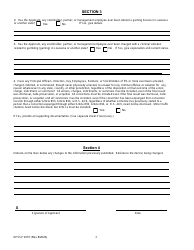 Form DPSSP0097 Corporate Certification Renewal Application - Louisiana, Page 6