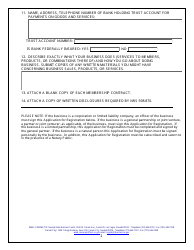 Application for Registration - Organization for Buying Goods and Services at a Discount - Nevada, Page 3