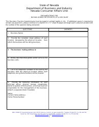 Application for Registration - Organization for Buying Goods and Services at a Discount - Nevada, Page 5