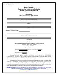 Application for Registration - Health Clubs - Nevada, Page 19