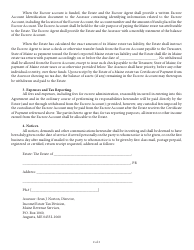 Estate Tax Escrow Agreement to Ensure That Sufficient Funds Have Been Set Aside to Secure Payment of the Estate&#039;s Estimated Maine Estate Tax Obligation - Maine, Page 2