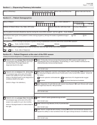 Form 1321 Synagis Standard Prior Authorization Request - Texas, Page 2