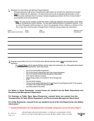 Application to Petition Abandonment or Vacation of Easement - City of Fort Worth, Texas, Page 4