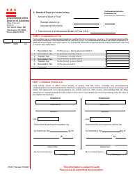 Form FP-7/C (ROD1) Real Property Recordation and Transfer Tax Form - Washington, D.C., Page 7