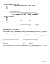 Grease Trap/Interceptor Discharge Permit Application - Food Service Establishments - City of Fort Worth, Texas, Page 2