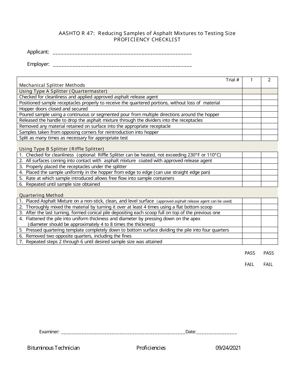Bituminous Technician Proficiency Pack - Missouri, Page 5