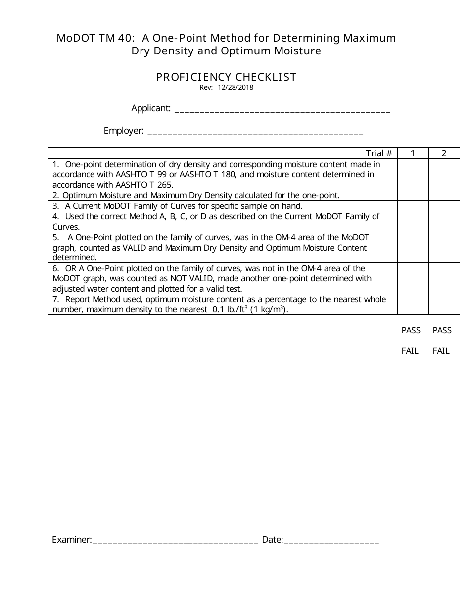 Soil Density Proficiency Pack - Missouri, Page 9