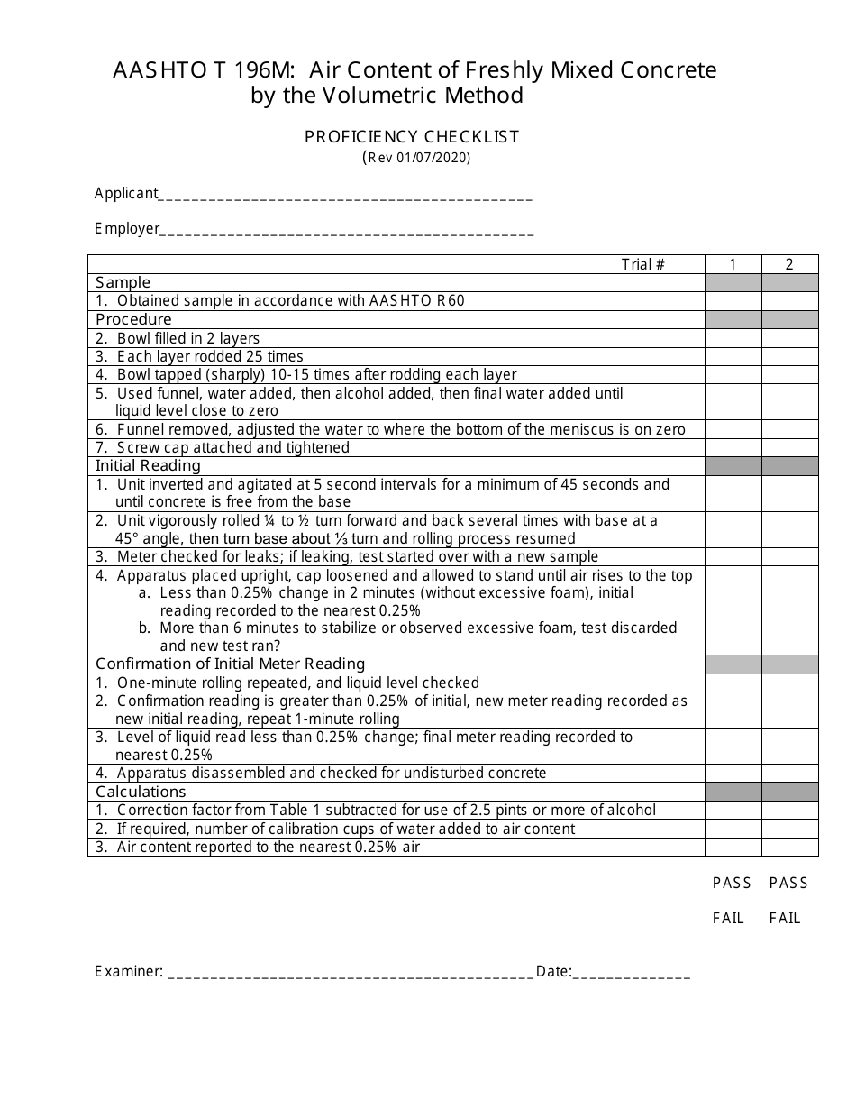 Concrete Field Proficiency Pack - Missouri, Page 9