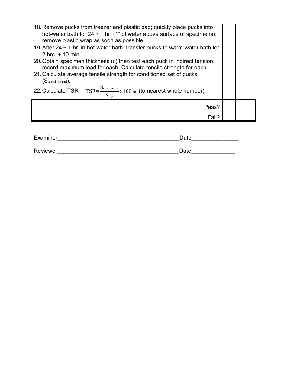 Tensile Strength Ratio Certification Proficiency Examination - Missouri, Page 3