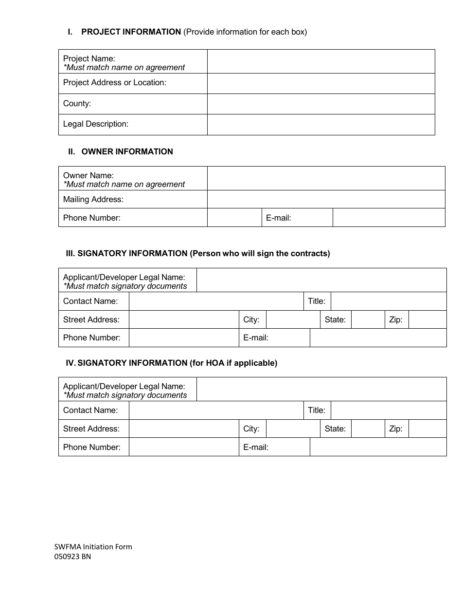 Stormwater Facility Maintenance Agreement Initiation Form - City of Fort Worth, Texas, Page 2