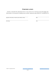 Form NHCT-15 Charitable Gift Annuity Certification, Page 2