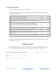 Form NHCT-22 Notice of Charitable Sales Promotion - New Hampshire, Page 2