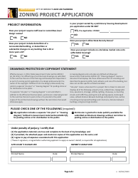 Zoning Project Application - City of Berkeley, California, Page 2