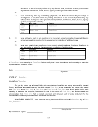 Attachment 16 Criminal Background and Disclosure Form - Home-Arp - Arkansas, Page 3