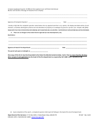 Form FP-027 Application/Permit for Supervised Display of Fireworks - Massachusetts, Page 2