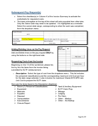 Instructions for State Form 57322 Excess Liability Trust Fund Application for Ust Decommissioning or Replacement Costs - Indiana, Page 5