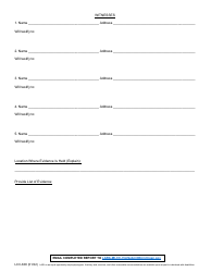 Form LCC-600 Violation Report - Michigan, Page 3