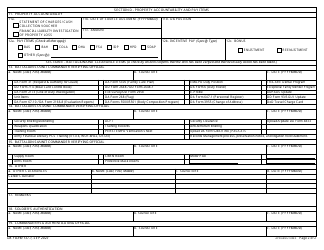 DA Form 137-1 Unit Clearance Record, Page 2