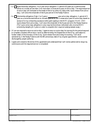 DA Form 591G Rotc Supplemental Service Agreement for Special Medical Program Participants (To Rotc Contracts Executed on and After 1 Jun 84), Page 2