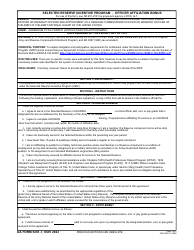 Document preview: DA Form 5261-7 Selected Reserve Incentive Program - Officer Affliation Bonus
