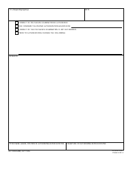 DA Form 2805 Polygraph Examination Authorization, Page 2