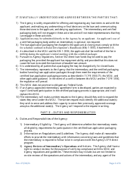 Memorandum of Understanding, Page 2