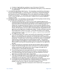 Memorandum of Understanding, Page 4
