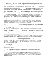 Loan Resolution Security Agreement, Page 2