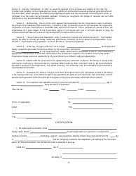 Loan Resolution Security Agreement, Page 4
