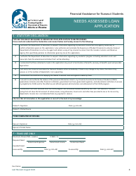 Needs Assessed Loan Application - Nunavut, Canada, Page 4