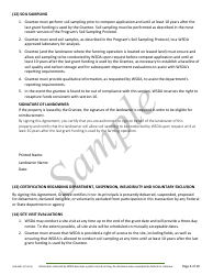 Form AGR-6491 Grant Agreement Contract - Compost Reimbursement Program - Sample - Washington, Page 6
