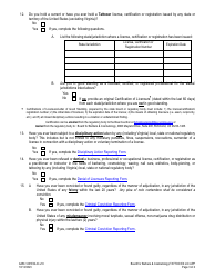 Form A450-1231EXLIC Tattooer Examination &amp; License Application - Virginia, Page 3