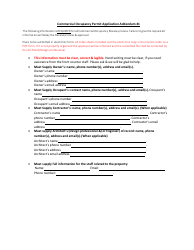 Commercial Occupancy Permit Application - City of Troy, Michigan, Page 3