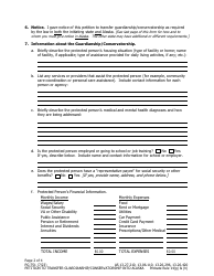 Form PG-751 Petition to Transfer Guardianship/Conservatorship Into Alaska - Alaska, Page 2