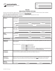 Form LIIB-303 Boiler Industrial Board Petition - Pennsylvania