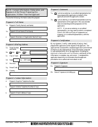 USCIS Form I-601A Application for Provisional Unlawful Presence Waiver, Page 8