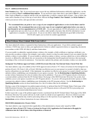 Instructions for USCIS Form I-601A Application for Provisional Unlawful Presence Waiver, Page 13