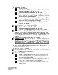 Checklist for Packet 5 - Petitioner - Modification of Child Support - Wyoming, Page 6