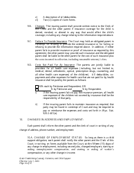 Order Establishing Custody, Visitation, and Child Support - Wyoming, Page 10