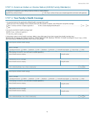 Form DSS-EA-FSSA Application for Health Coverage &amp; Help Paying Costs - South Dakota, Page 16